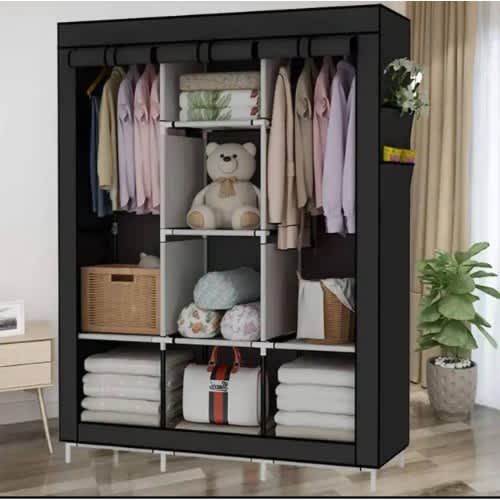 Mobile Wardrobe - Black