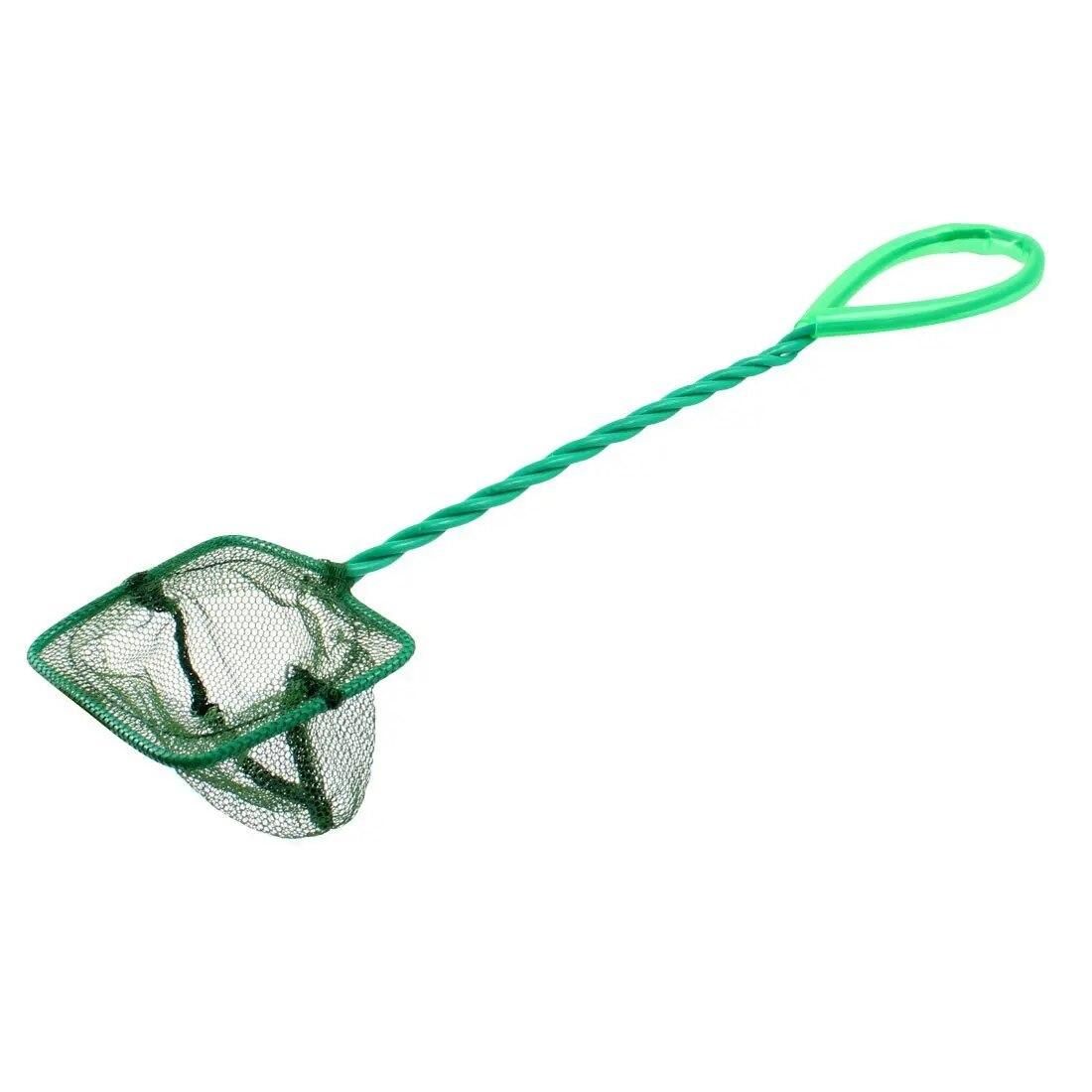 Green 7.5 cm x 6 cm nylon mesh for goldfish ornamental fish tank