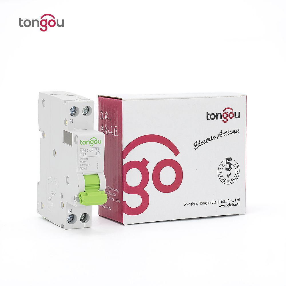 DPN 16A MCB 1P+N 110V 220V Curve AC Mini Circuit Breaker