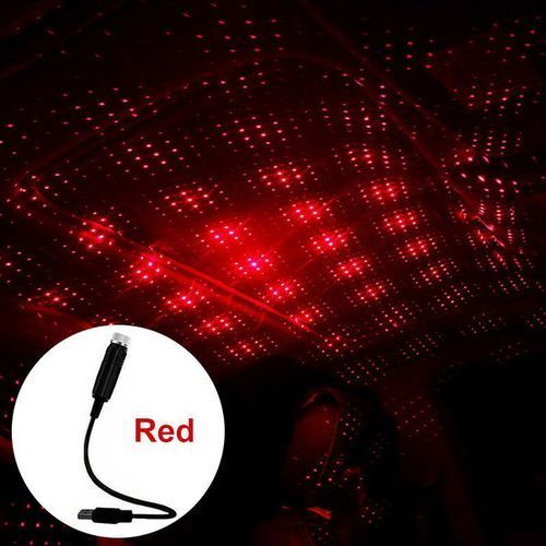 LED Car Roof Star Night Light Projector Atmosphere Galaxy Lamp USB Decorative Lamp Interior