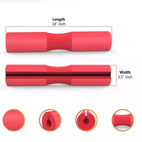 Barbell Pad Pull Up Weightlifting Pad Squat Bar Shoulder