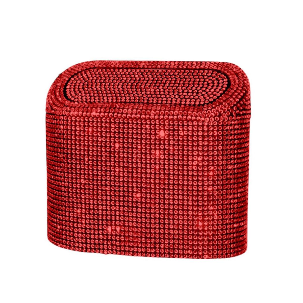 Rubbish Organizer Car Interior Dust Trash Can Red