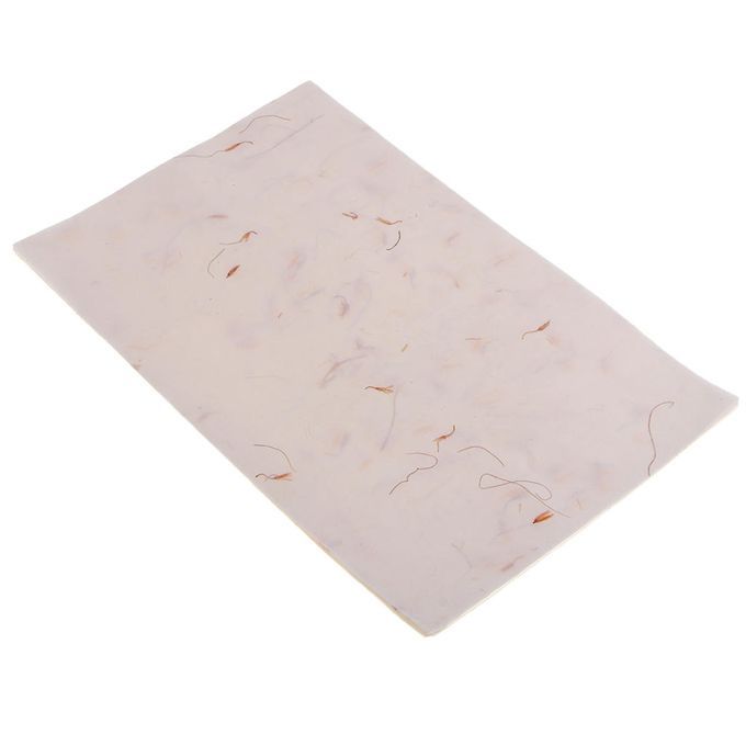10Pcs Handmade Xuan Paper Washi Paper Stationery Paper Saffron Style