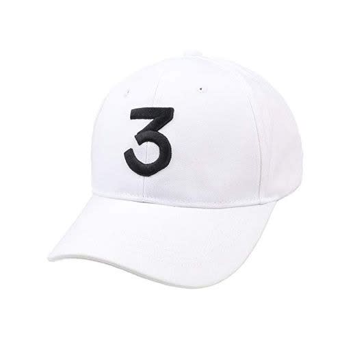3 Trinity Baseball Cap - White