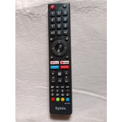 Smart Tv Replacement Remote Control For Syinix