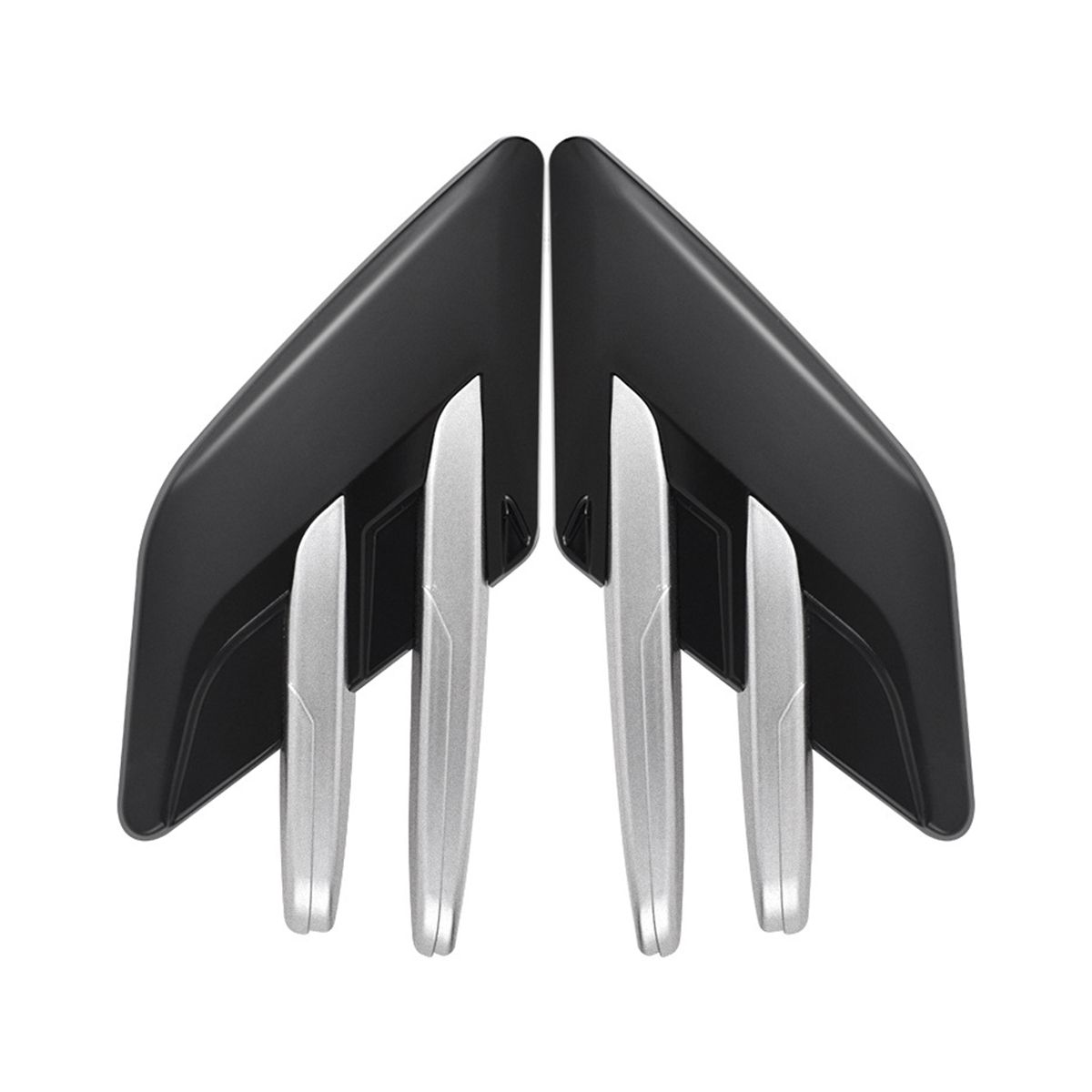 Car Side Air Intake Hood Vent Decoration Car Side Vent Hood Car Personality Modification Exterior Decoration Universal,A