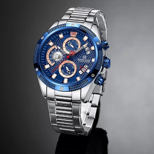 Men Watch - Blue Dial