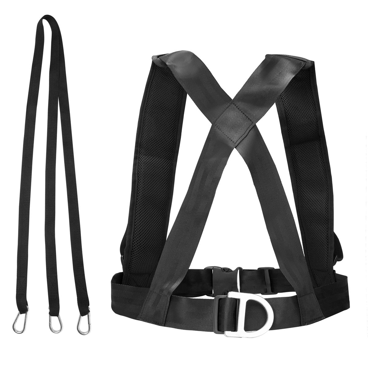 Tire Pulling Harness   Professional Weight Black