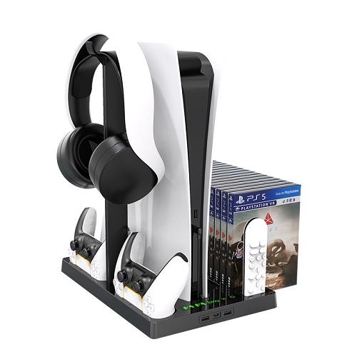 Playstation 5 Gaming Charger Stand/Cooling Fan For PS5