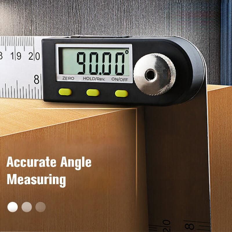 20-50CM Digital Angle Finder Protractor 360 Degree Electronic Goniometer Instrument Scale Measuring Ruler 0-500mm