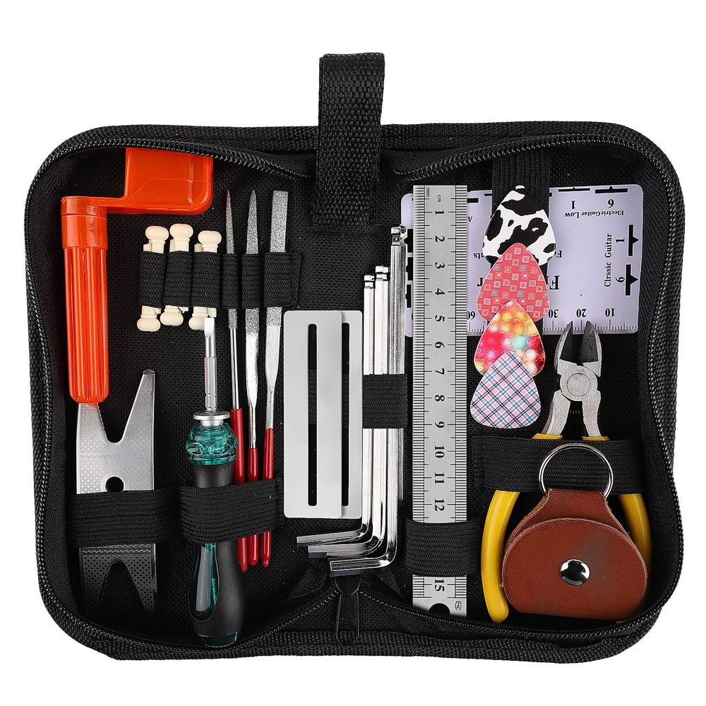 Guitar Repairing Tool Set Maintenance Cleaning Tool Kit