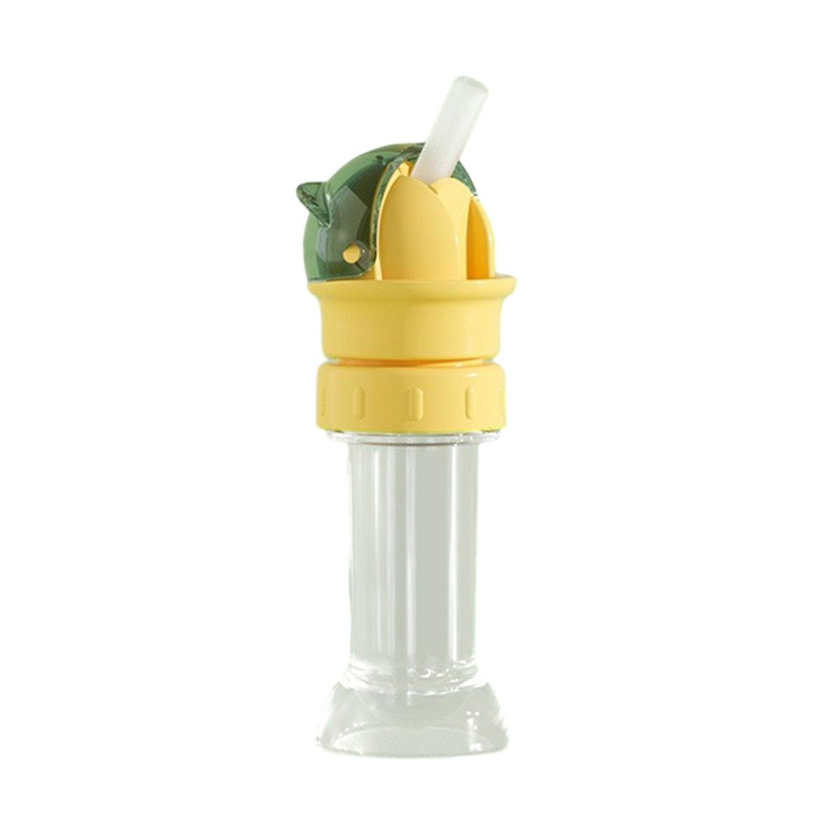 Bottle Straw Lid Kids Portable BPA Free Anti-Choking Straw Lid Green