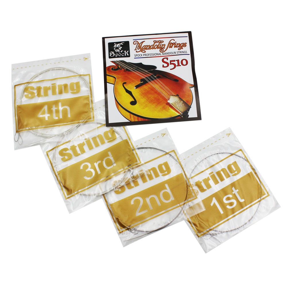 Spock S510 4pcs Mandolin String Stainless Steel Exquisite