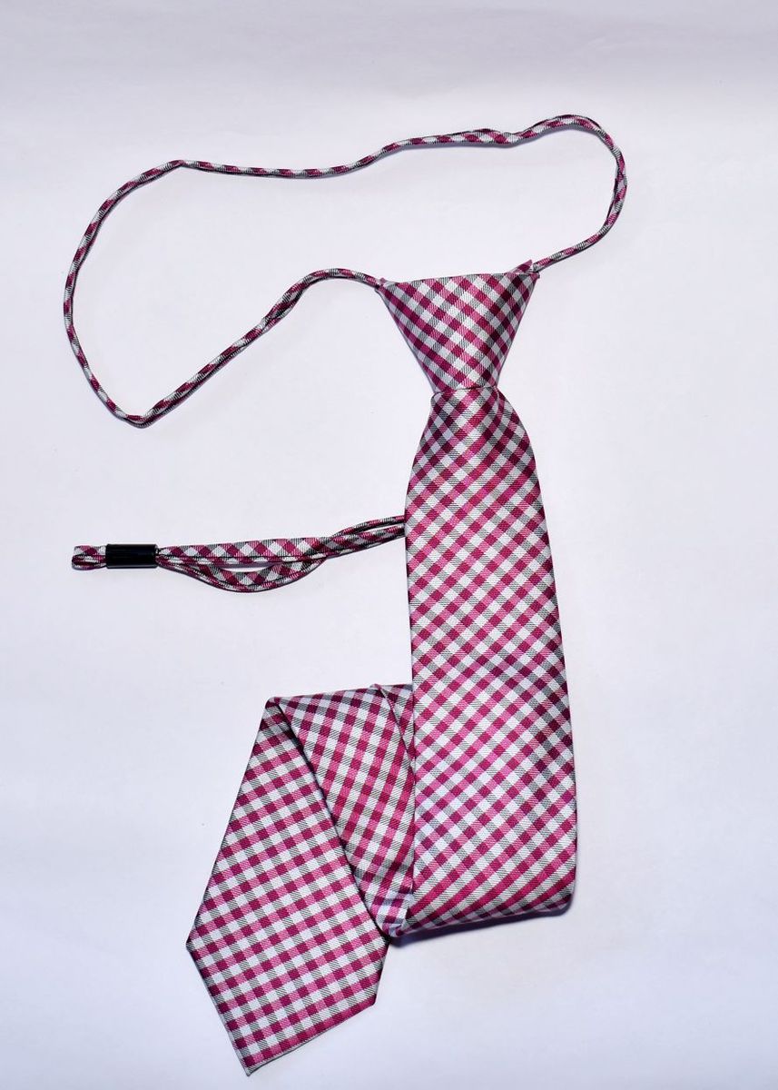 1pc Premium Pre-Knotted 100% Jacquard Silk Fabric Men Tie