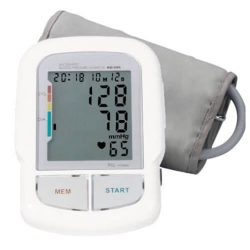 Automatic Blood Pressure Monitor With Memory And Voice Function