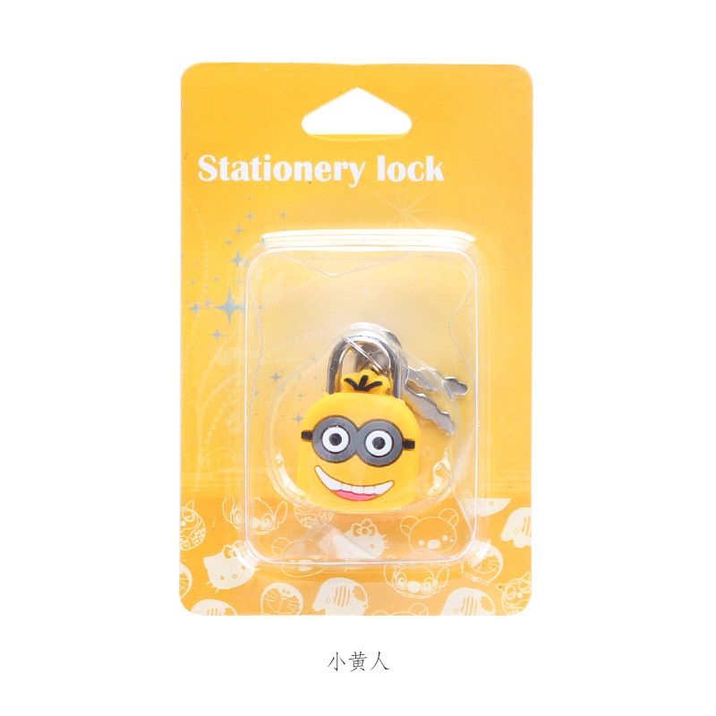Lock-Padlock Drawer-Cabinet Backpack Suitcase Luggage Metal Mini Cute Handbag Cartoon For Traveling Outdoor Backpack Security
