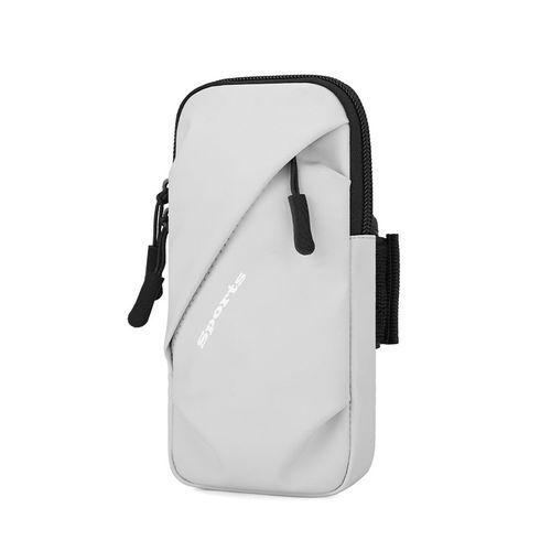 Sports Armband,Running Phone Holder Pouch Sleeve（Gray）