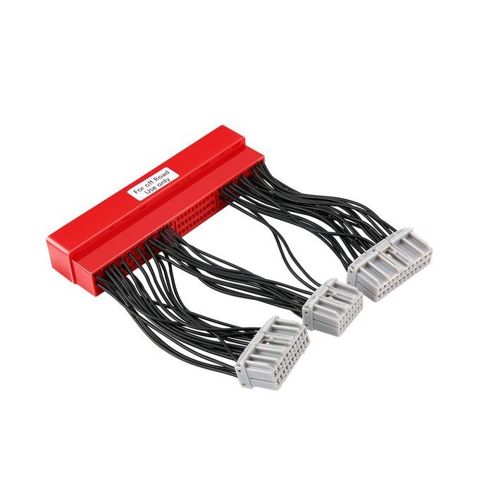 Ar Vehi Le OBD2A To OBD1 Repla E E U Jumper  Onversion Wiring Wire Harness-black And Red