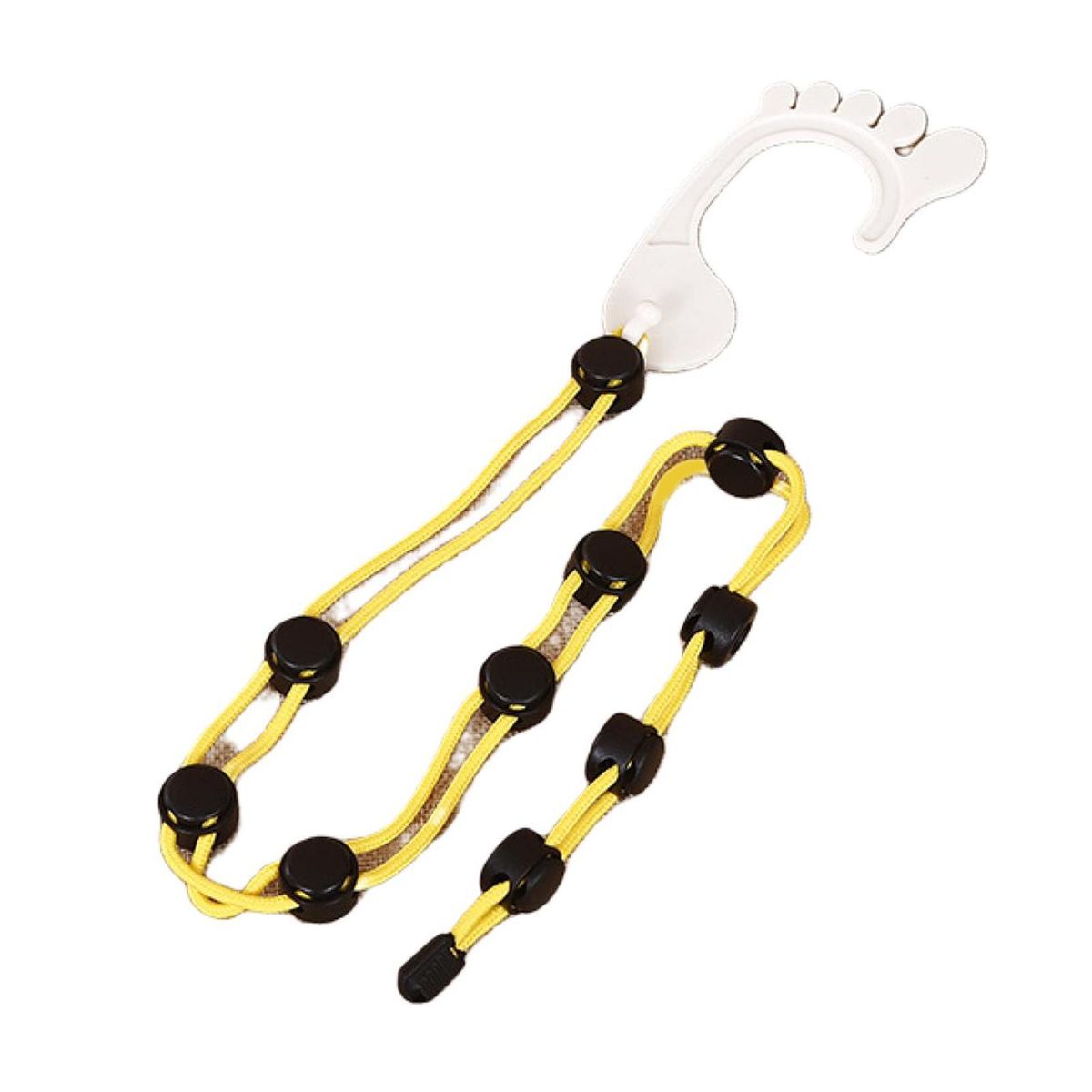 Sock Hanger Multi-clip Design Sock Organizer Clip Laundry Tool Yellow