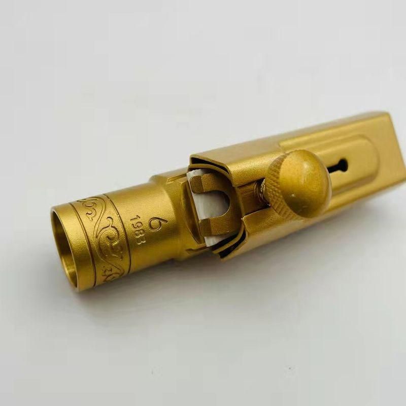 High Quality Professional Tenor Soprano Alto  Metal Mouthpiece Gold Plating Sax Mouth Pieces Accessories Size 5 6 7 8 9