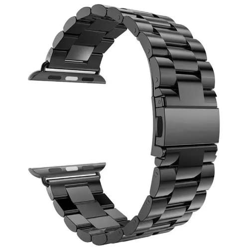 Stainless Steel Strap For IWatch 42/44mm - Black
