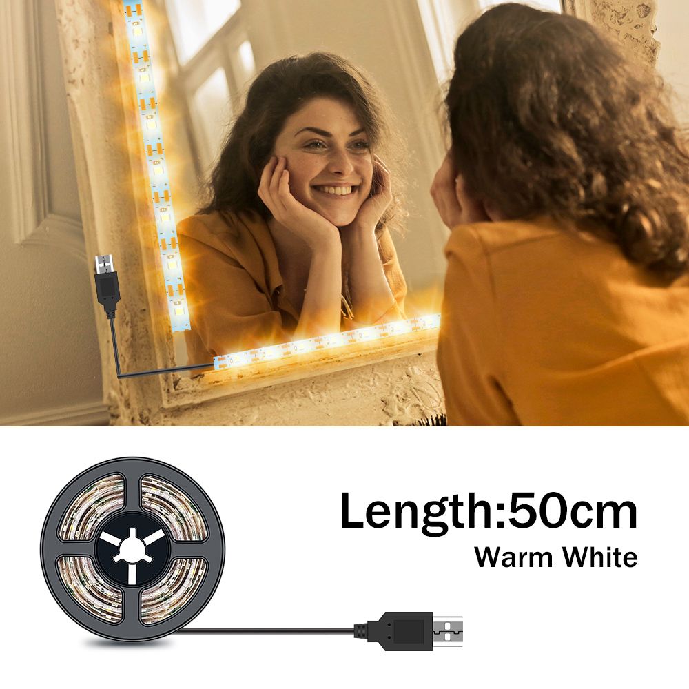 5M Vanity Mirror Lights LED Dressing Table-50CM Warm White