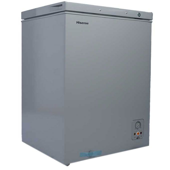 142 Litres Chest Freezer With Power Indicator Function (180SH) - Silver + One Year Warranty.