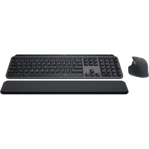 Mx Keys S Combo - Performance Wireless Keyboard And Mouse with Palm Rest