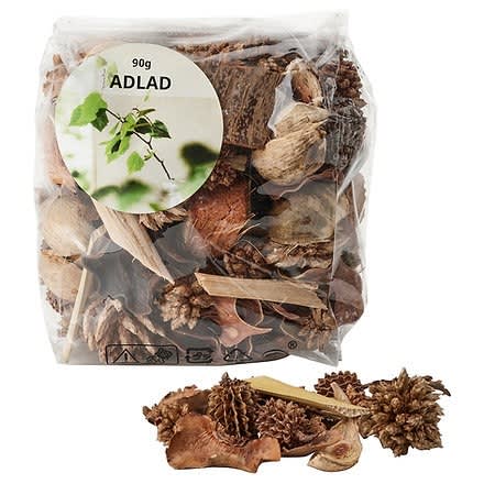 Adlad Scented Potpourri -Scandinavian Woods--90 G
