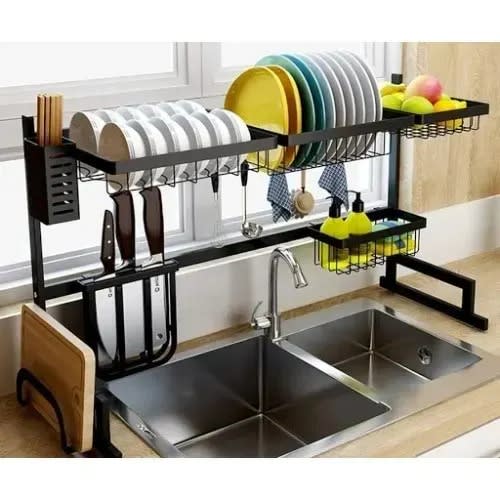 Over The Sink Dish Drainer - Double Sink - 20inches