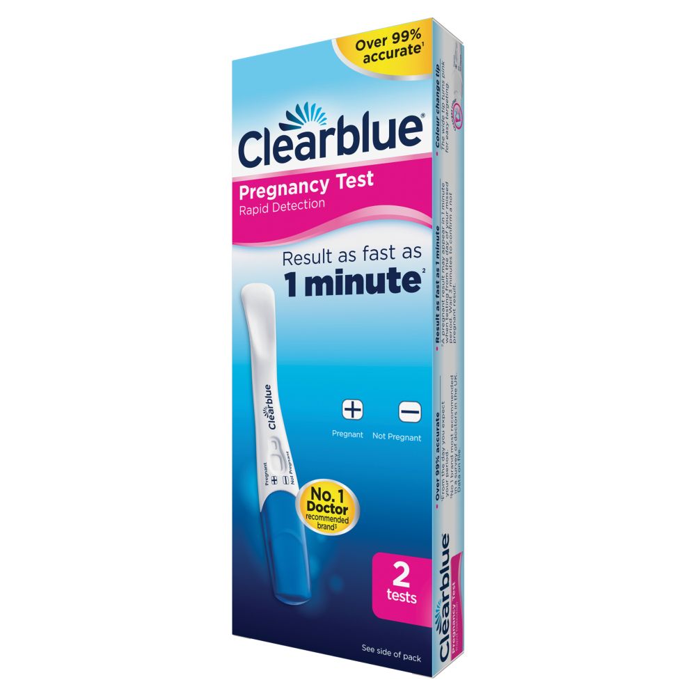 Clearblue Pregnancy Test Rapid Detection - 2 Tests