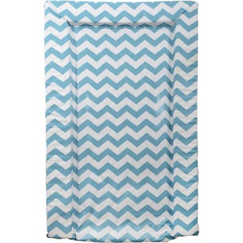 Nursery Chevron Changing Mat - Turquoise