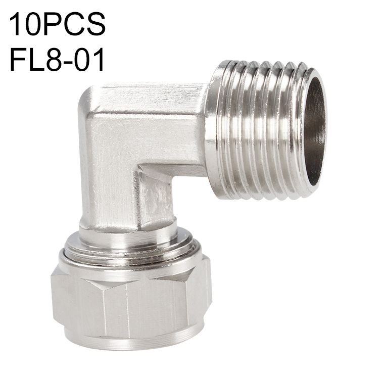 FL8-01 Quick Fitting Twist Elbow Lock Female Connector