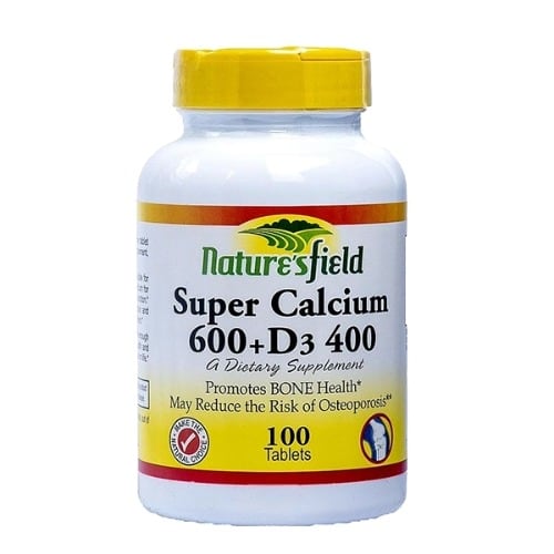 Super Calcium 600+ Vit D3 400 &times;100 tablet