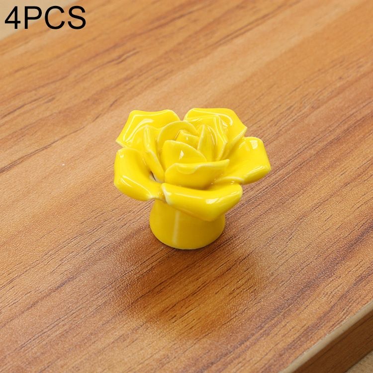 4 PCS 41mm Ceramic Cabinet Drawer Handle