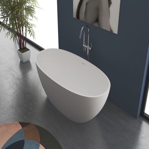 Resin Stone Freestanding Bathtub