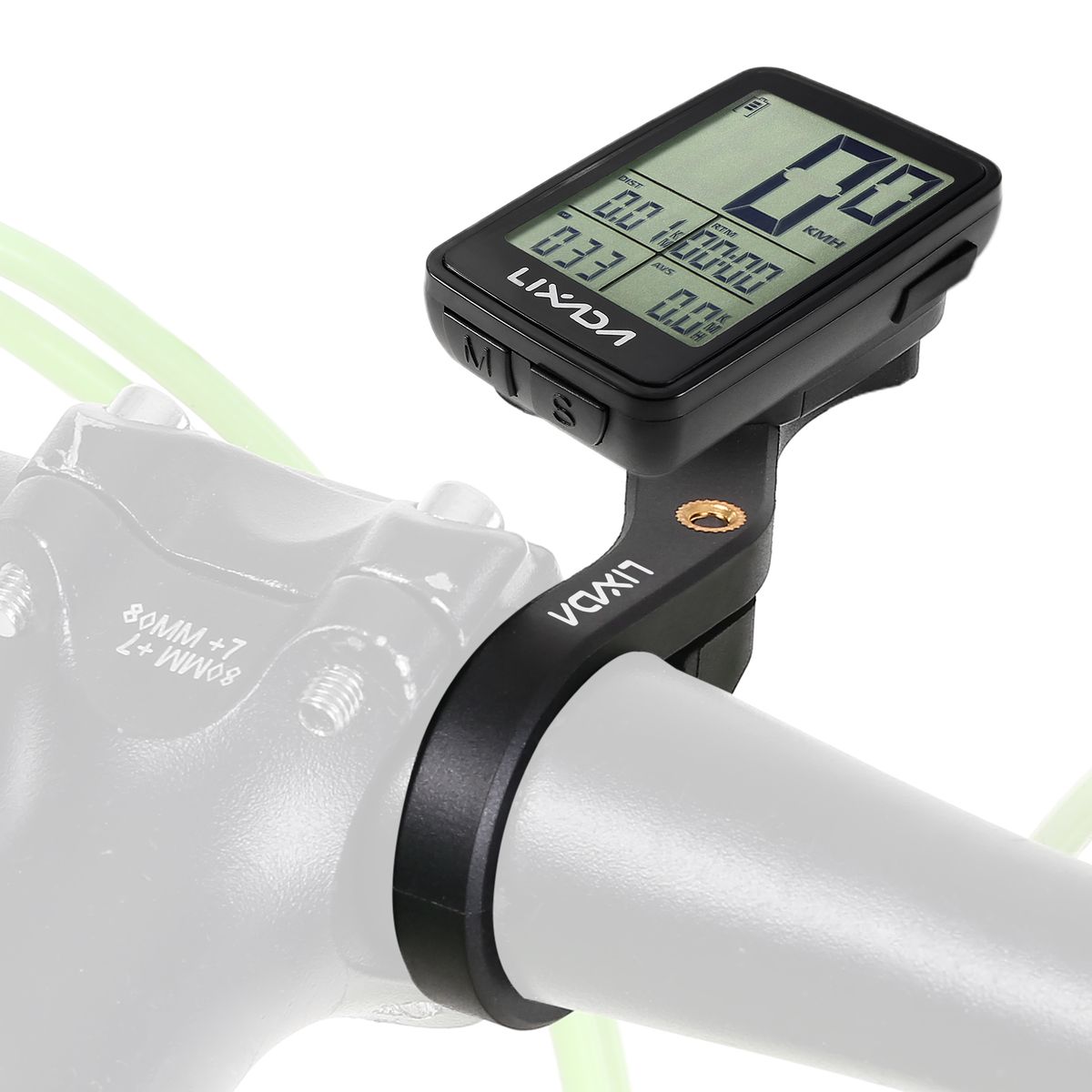 USB Rechargeable Wireless Bike Cycling Computer