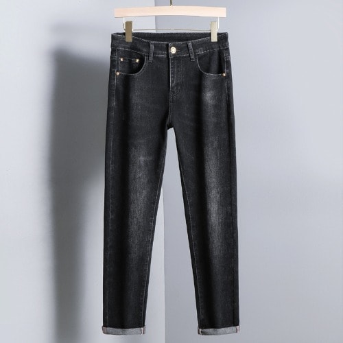 Denim Stock Jean For Men - Black