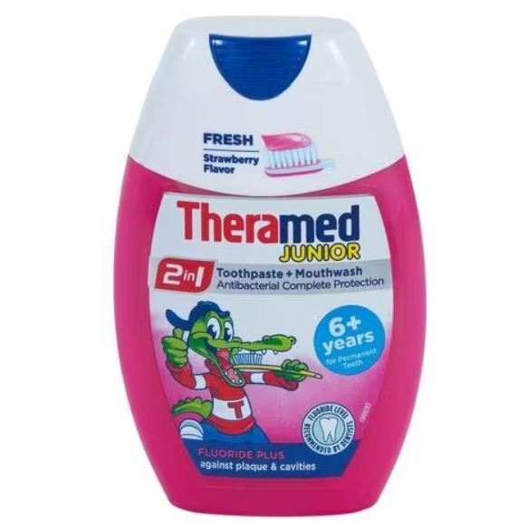 Junior 2-in-1 Toothpaste & Mouthwash For Kids 6+