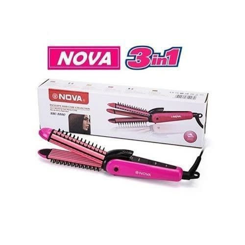 3 In 1 Hair Straightener Curler Comb - 35w