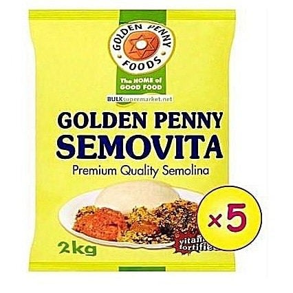 Premium Quality Semovita - 2kg (x 5)