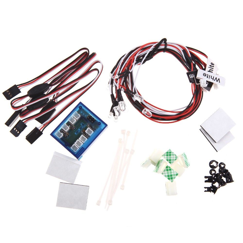 GoolRC No Solder Realistic New Highlight 12-LED Lighting Kit