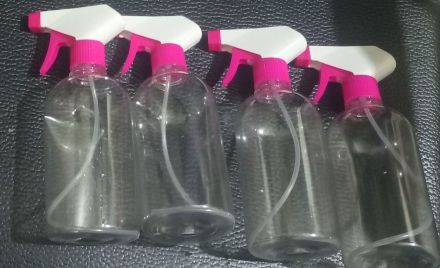 4pcs Empty Plastic Spray Bottles