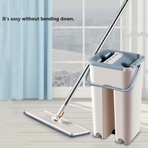 Microfiber Mop With Bucket, Clean Squeeze Mop