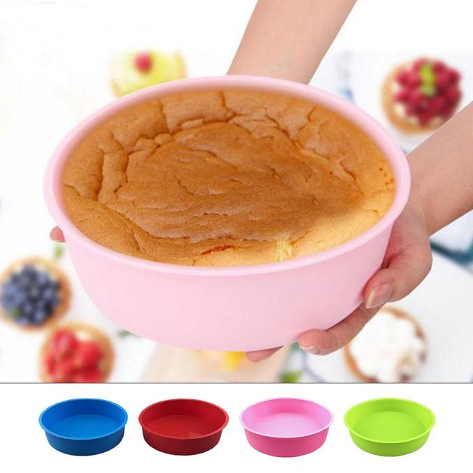 4Pcs 8inch Cake Mold Round DIY Cakes Pastry Mould Baking Tin Pan