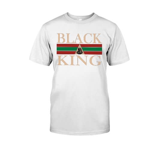 Black King T-Shirt - Grey