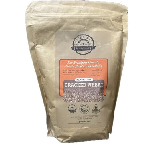 Janie's Mill Organic Cracked Wheat - Raw Bulgur - 3lb /1.3kg