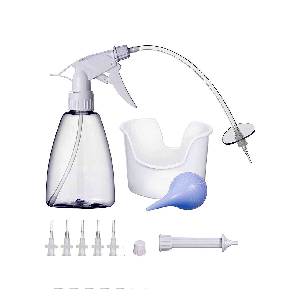 Ear Irrigation Washer Bottle System Ear Wax Removal Tool Cleaning Set