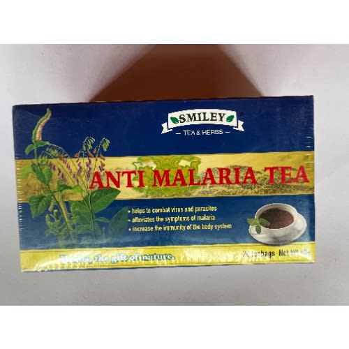 Smiley Anti Malaria Herbal Tea - 20 Teabags
