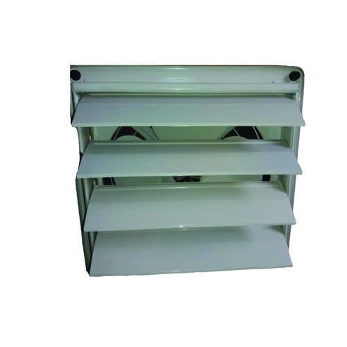 16" Spacitic Wall Mount Exaut/extractor Fan With Grill & Cover -white-iron Type